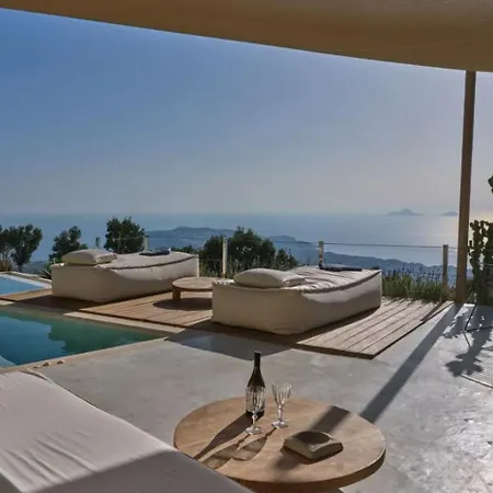 Vila Luxury In Santorini For 10 Guests Karterados (Santorini)